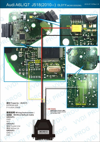 V5.3.7 Original Xhorse VVDI PROG Programador VVDI Programador Ferramenta Chave Ganhe Grátis para BMW ISN Função de Leitura