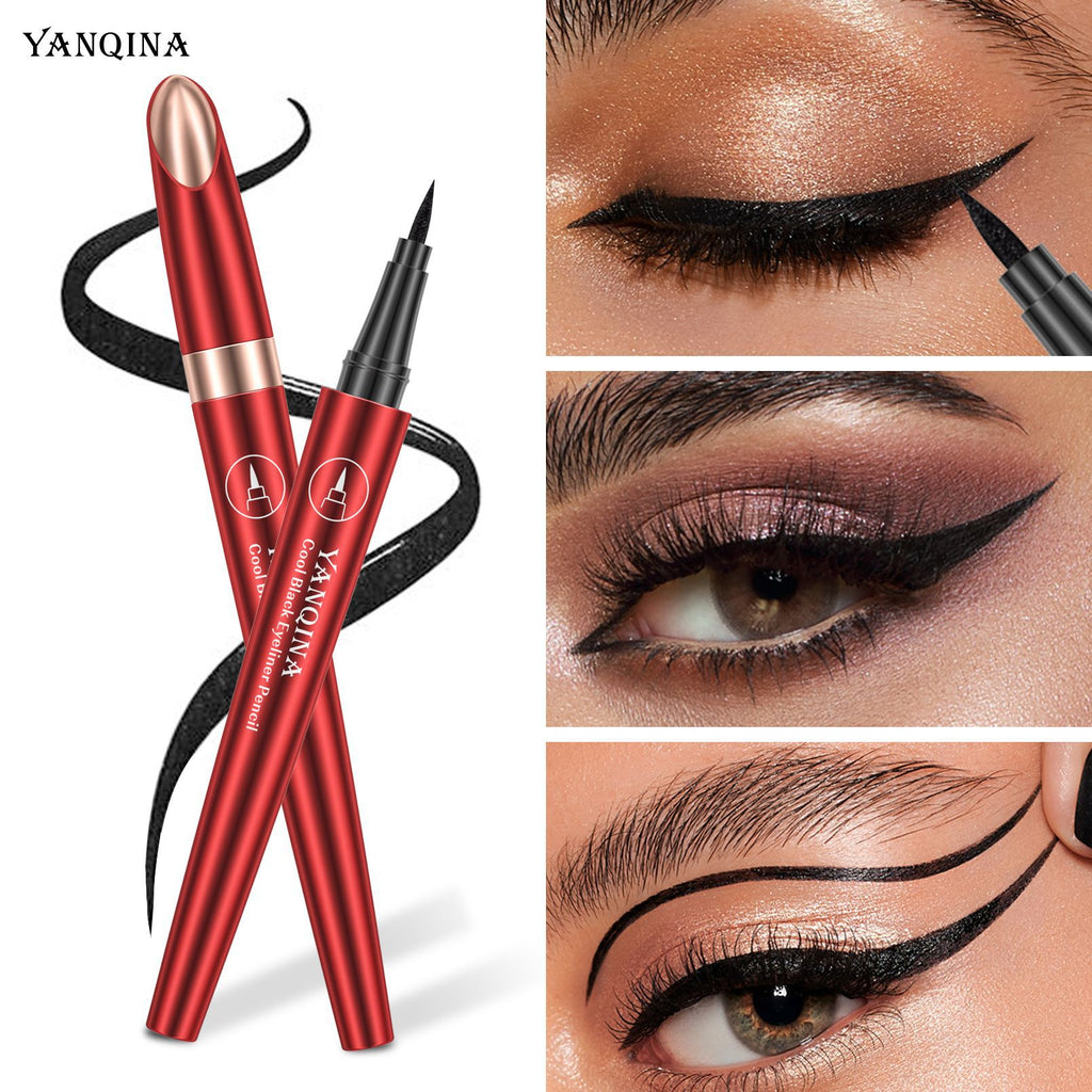 2023 New Black Waterproof Eyeliner Pen 24H Long-lasting