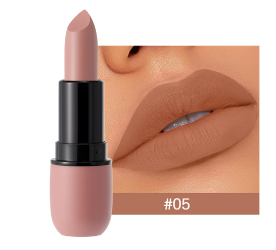 6 Colors Velvet Matte Lipstick - Waterproof & Long-lasting