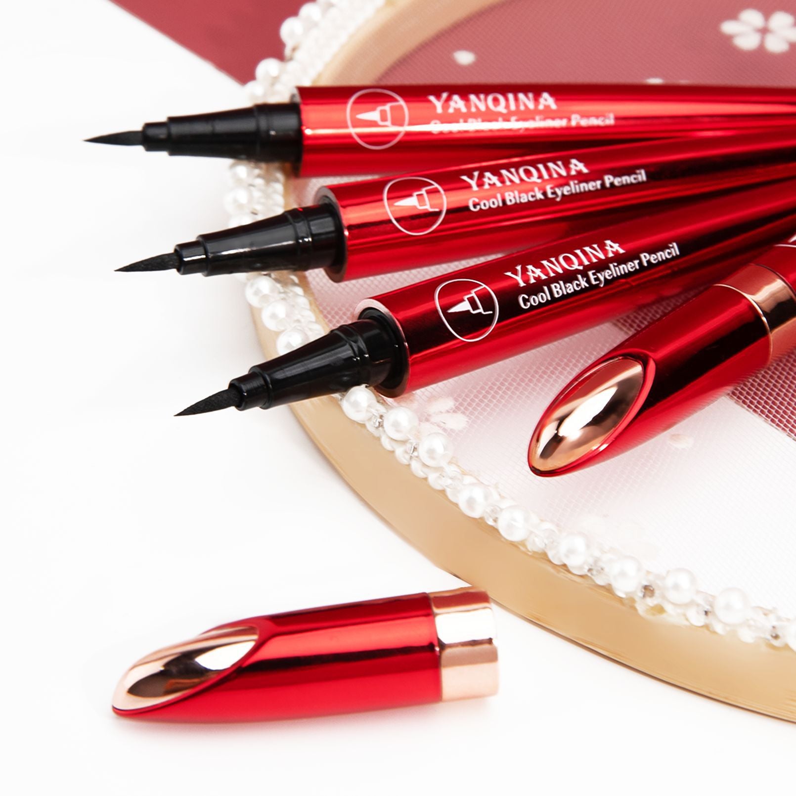 2023 New Black Waterproof Eyeliner Pen 24H Long-lasting
