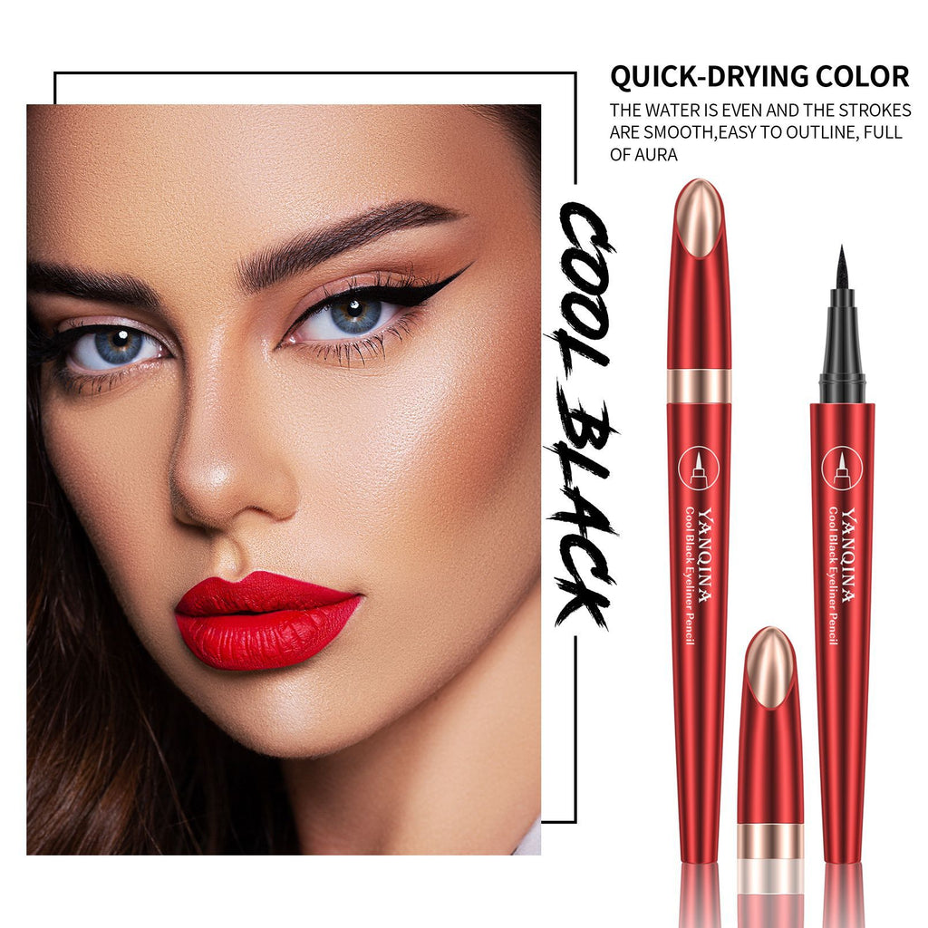 2023 New Black Waterproof Eyeliner Pen 24H Long-lasting