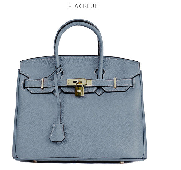 Bolsa Platinum em Couro de Primeira Camada para Mulheres