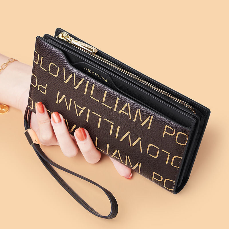 Women's First Layer Cowhide Leather Wallet