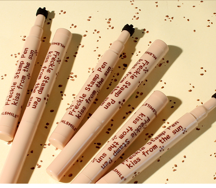 Caneta para Sardas à Prova D'água de Longa Duração – Natural & Aplicação Fácil