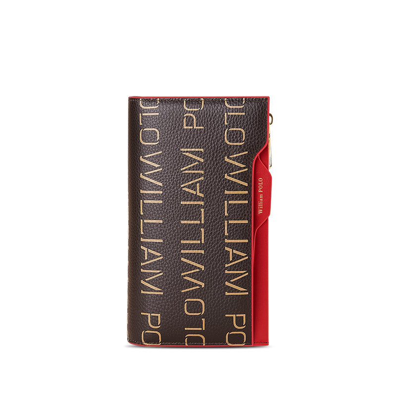 Women's First Layer Cowhide Leather Wallet