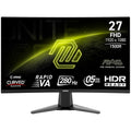 MSI MAG 276CXF Monitor Curvo de 27 polegadas 1920 x 1080 (FHD) 280Hz HDMI DisplayPort Porta VGA Montável VESA Inclinação Alto-falante Moldura Fina 0.5ms Preto