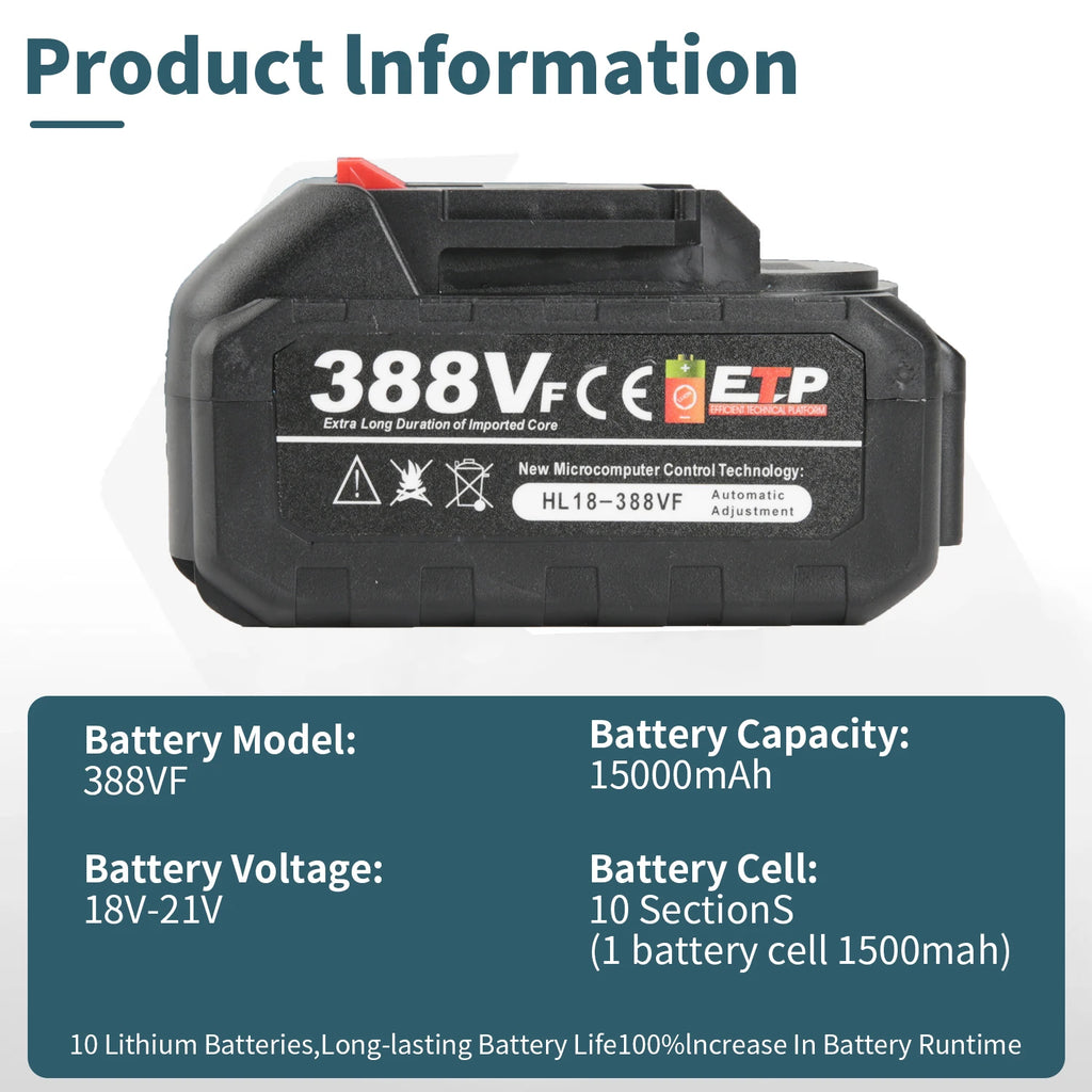 Pistola de lavagem de carro de alta pressão sem fio, 3500w, 200bar, portátil, suprimentos, gerador de espuma, pistola de água, limpador de spray