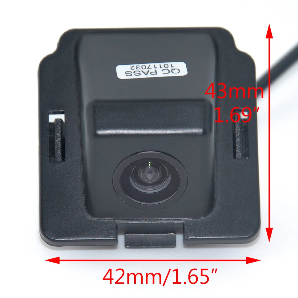 Ccd câmera de visão traseira para mitsubishi outlander xl/outlander/citroen c-crosser/peugeot 4007 câmera reversa de backup à prova d' água