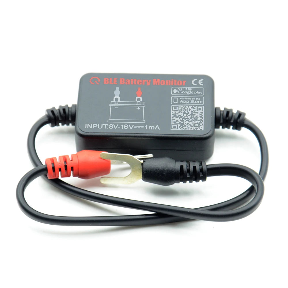 2024 mais novo bluetooth 12v monitor de bateria carro analisador teste para android ios telefone frete grátis