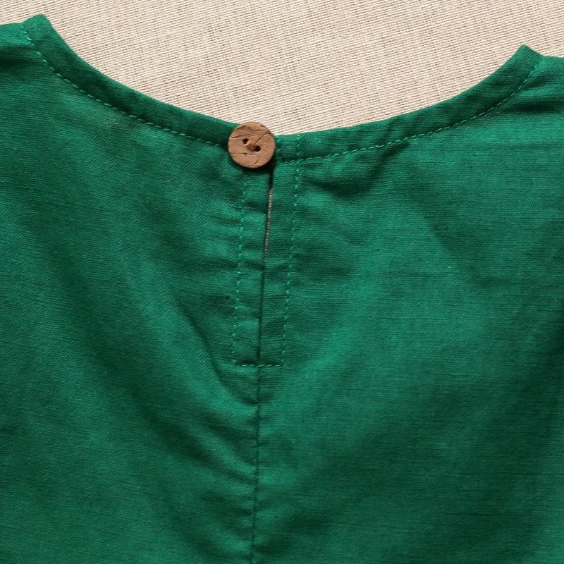 Vestido Mori de Linho para Meninas 2026 Verão Nova Roupa Infantil Vestidos de Princesa de Manga Curta em Algodão e Linho TZ30
