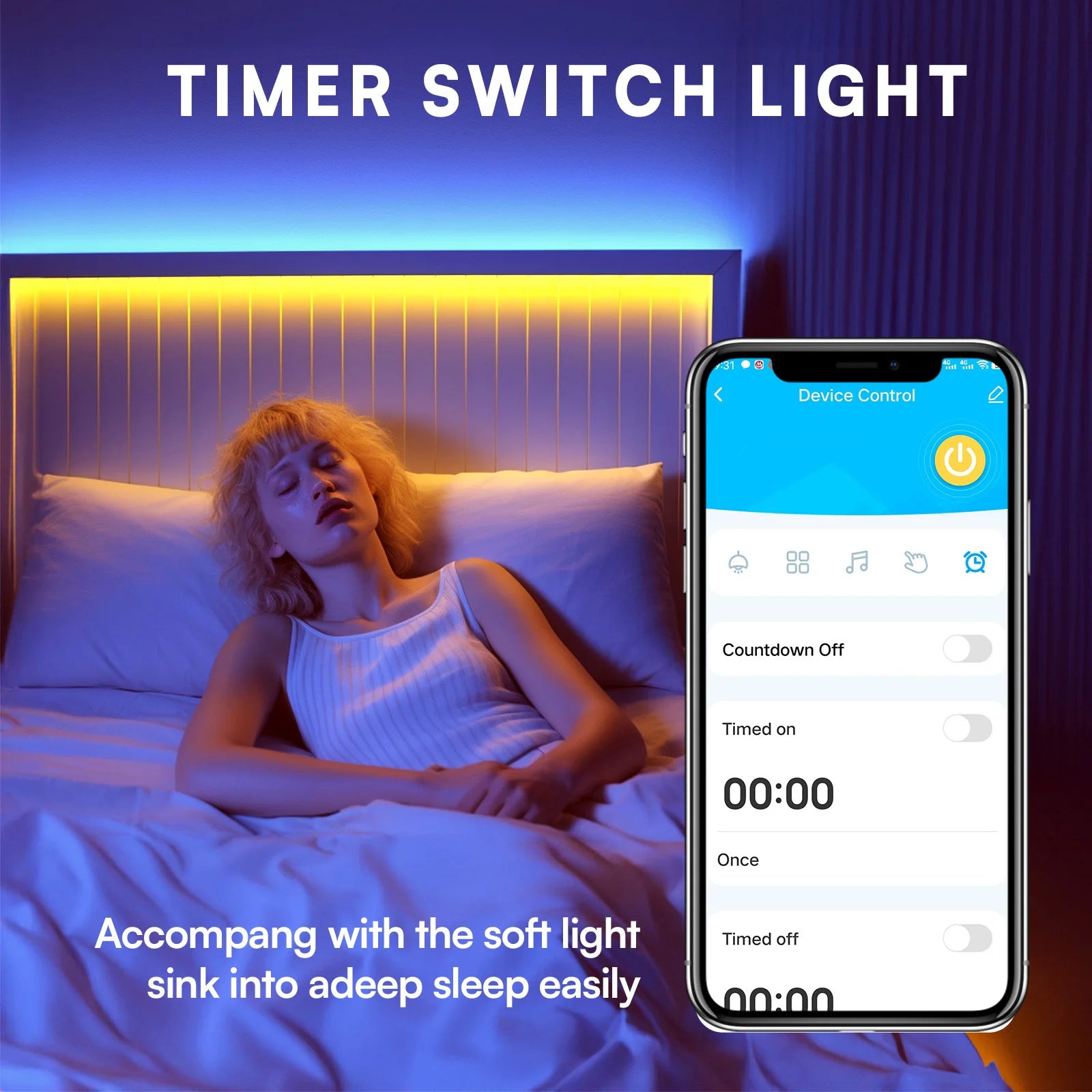 5V Boost 24V RGB for Ambilight Strip Copper LED Light Strings with for Bluetooth APP Remote Control IP44 for Bedroom Living Room