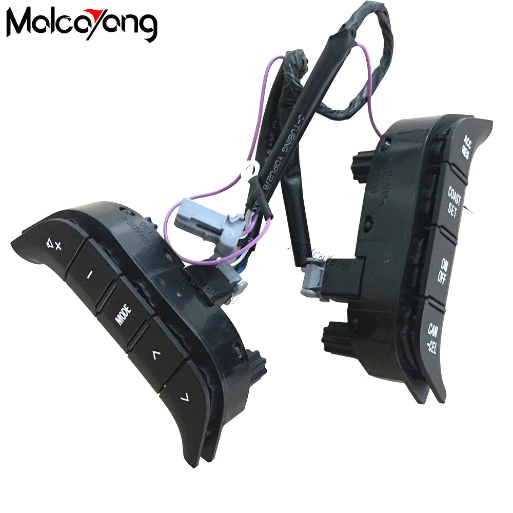 Botão de controle de rádio de áudio do interruptor do volante 84250-pjl para mitsubishi pajero 2007-2019