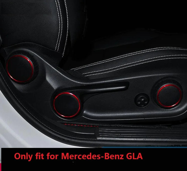 Angelguoguocar etiqueta da guarnição da janela para mercedes benz a/b/c (w204)/e (w212)/gla/cla/glk/gle-class