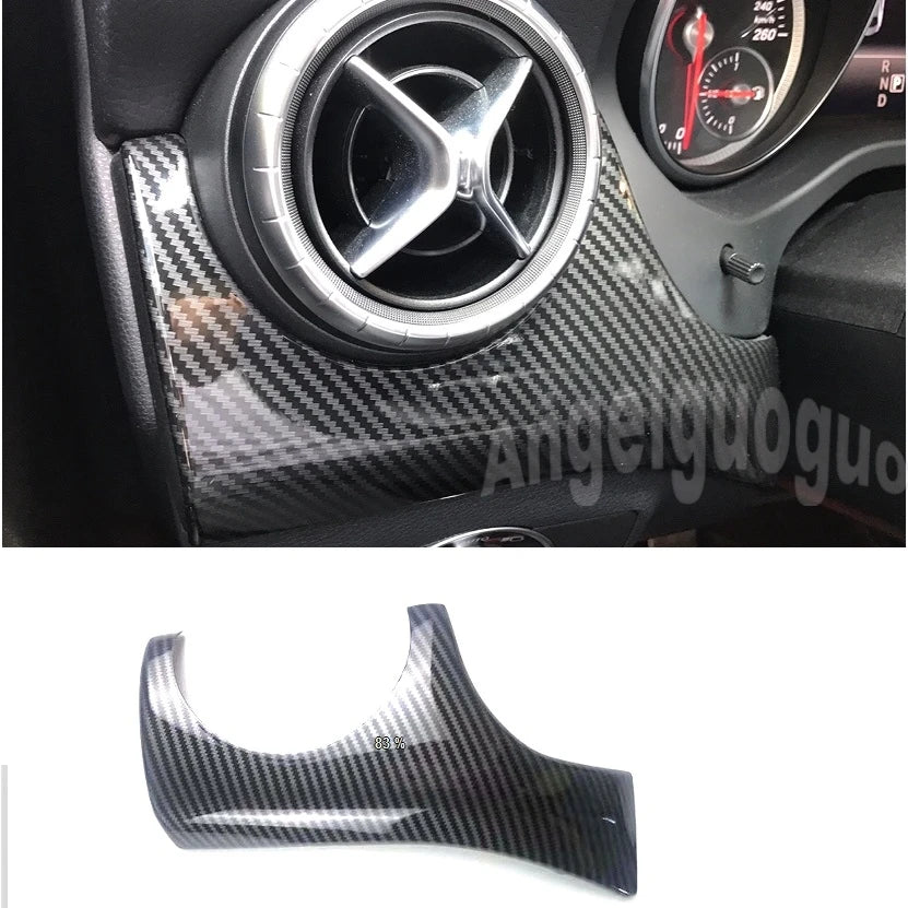 Angelguoguocar etiqueta da guarnição da janela para mercedes benz a/b/c (w204)/e (w212)/gla/cla/glk/gle-class