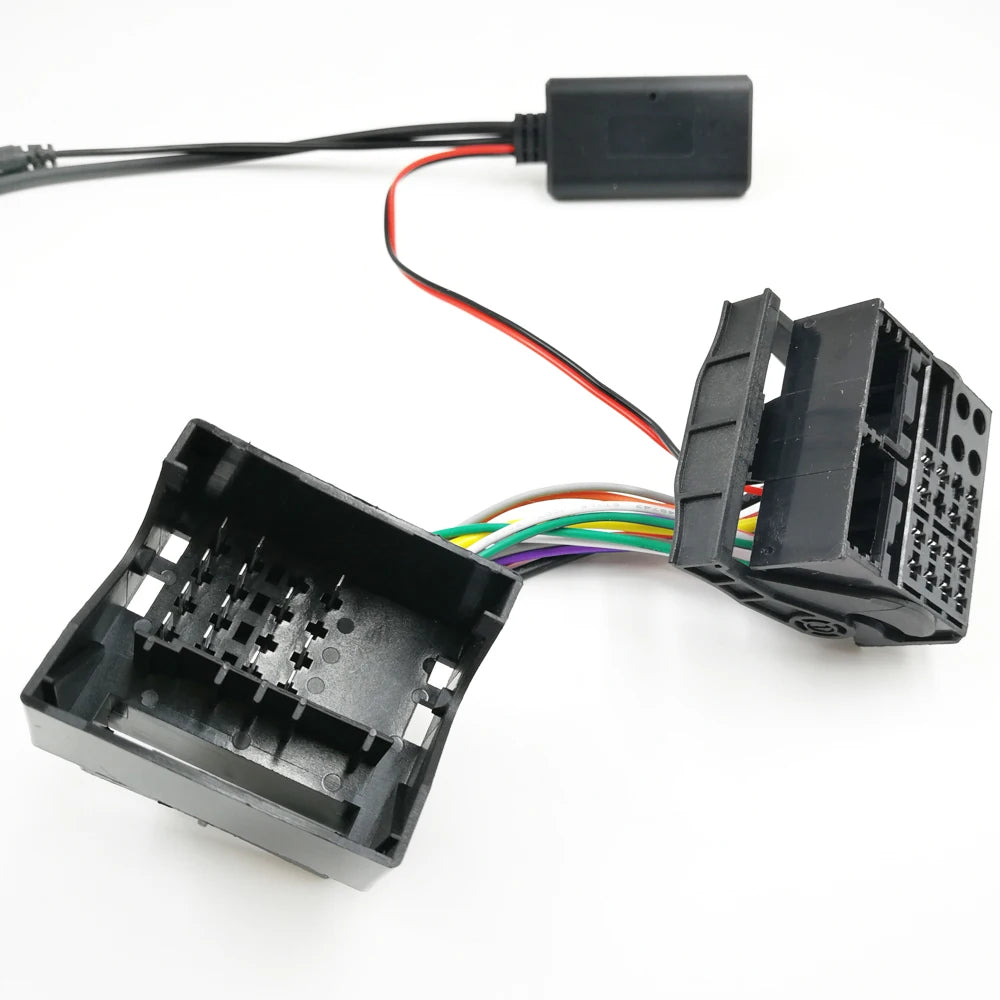 Biurlink para peugeot 207 307 407 308 para citroen c2 c3 rd4 12pin módulo bluetooth rádio sem fio estéreo AUX-IN adaptador de áudio