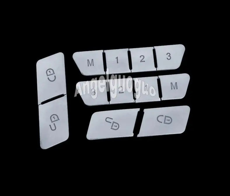 Angelguoguocar etiqueta da guarnição da janela para mercedes benz a/b/c (w204)/e (w212)/gla/cla/glk/gle-class