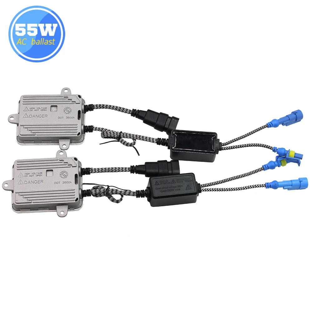 Xenon H7 H1 9005 HB3 9006 HB4 H3 H8 H9 H11 881 880 9012 HIR2 55W Luz Do Carro HID Xenon Kit AC Lâmpada de Reator Auto Farol Nevoeiro