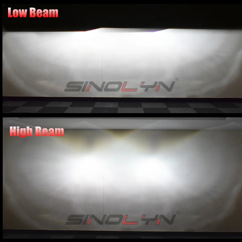 Sinolyn Bi Xenon Lentes Do Projetor Para BMW E46 M3 AL E90 E92/Audi A4 B8 A3/Benz W220 W203 /Volvo V50 D2S D1S Farol Substituir Kit Xeon Projetor Farol Carro Kit De Projetor Retrofit Lente Projetor
