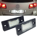 LED Número de matrícula Luz da placa, Lâmpadas da cauda para VW Tiguan 09-12 Golf 5 Touareg MK1 Passat B5.5 Porsche Cayenne 955 957 02-10, 2PCs