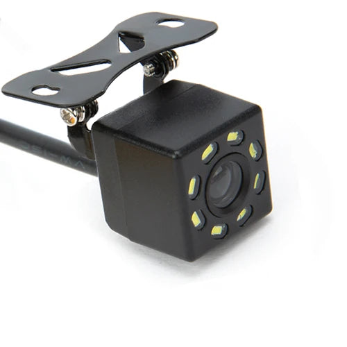 Hippcron câmera de visão traseira do carro 4 led visão noturna invertendo monitor estacionamento automático ccd à prova dwaterproof água 170 graus vídeo hd