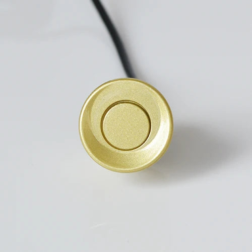 Hippcron 4 peças sensores sensor de estacionamento 22mm preto vermelho azul ouro cinza prata champanhe ouro/branco cor sonda reversa do carro