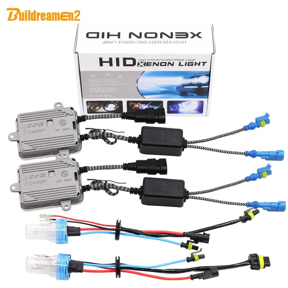 Xenon H7 H1 9005 HB3 9006 HB4 H3 H8 H9 H11 881 880 9012 HIR2 55W Luz Do Carro HID Xenon Kit AC Lâmpada de Reator Auto Farol Nevoeiro