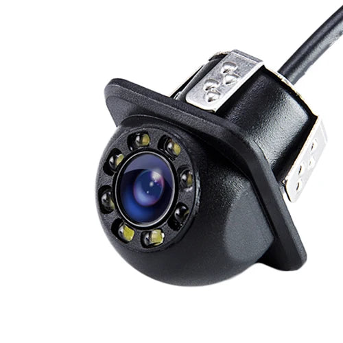 Hippcron câmera de visão traseira do carro 4 led visão noturna invertendo monitor estacionamento automático ccd à prova dwaterproof água 170 graus vídeo hd