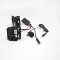 Biurlink para peugeot 207 307 407 308 para citroen c2 c3 rd4 12pin módulo bluetooth rádio sem fio estéreo AUX-IN adaptador de áudio