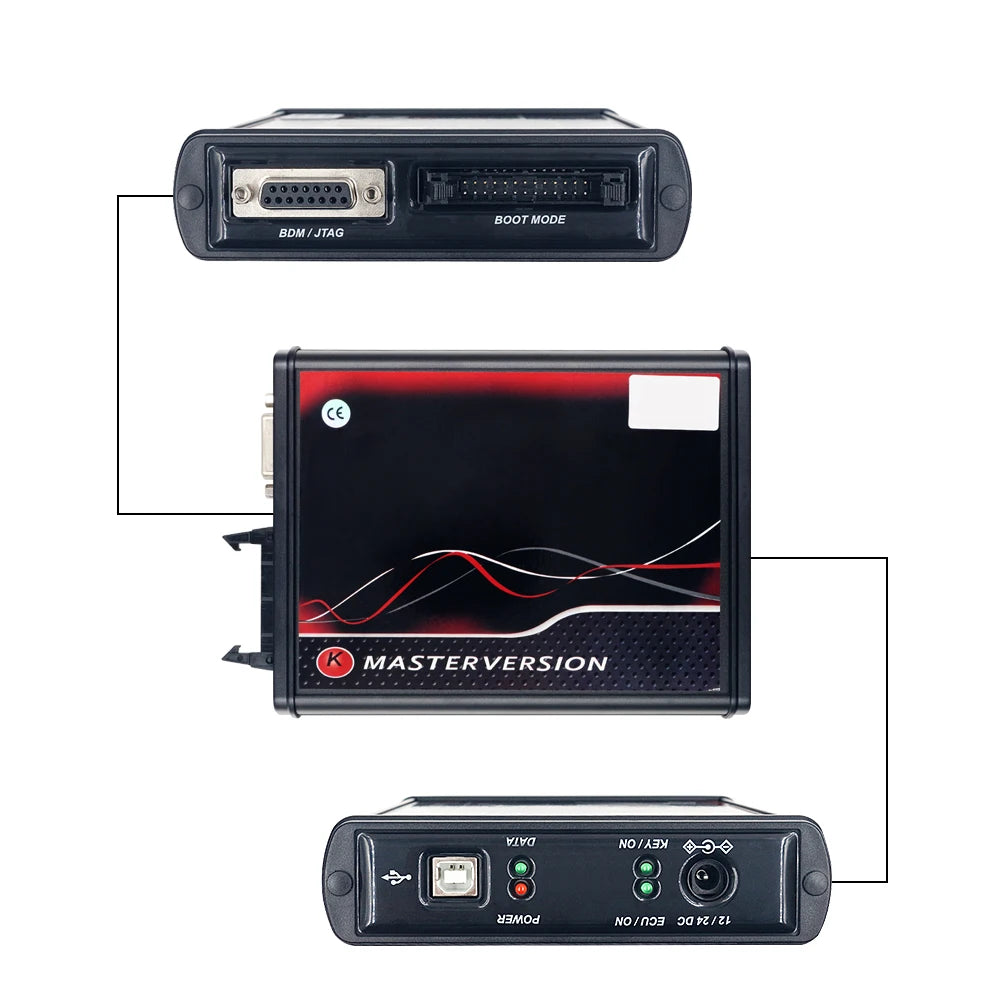 Online 2.80 UE Red Kess V5.017 OBD2 Manager Remap Kit KTAG V7.020 4 LED BDM Frame 22pcs Adaptadores K-TAG 2.25 ECU Flash Tool