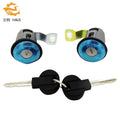 9170G3 252522   CILINDRO DE fechadura da porta direita esquerda com 2 chaves para CITROEN BERLINGO XSARA PICASSO PEUGEOT PARTNER
