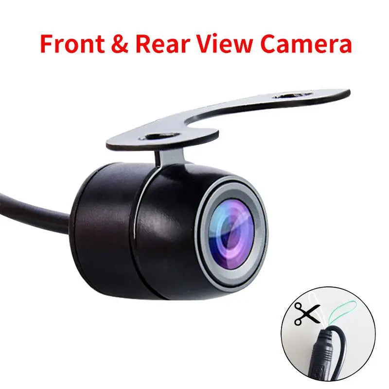 Hippcron câmera de visão traseira do carro 4 led visão noturna invertendo monitor estacionamento automático ccd à prova dwaterproof água 170 graus vídeo hd