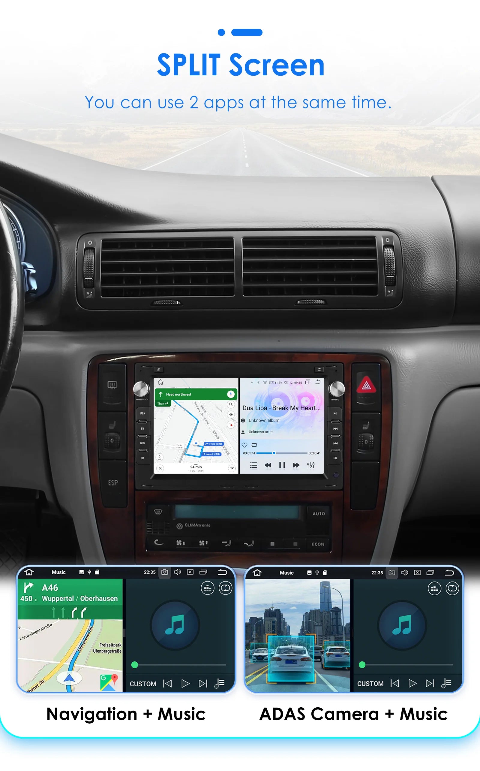 Hizpo rádio do carro de 7 polegadas para vw golf 4 passat polo transporte t5 multivan assento jetta carro multimídia gps 2din autoradio carplay 7862