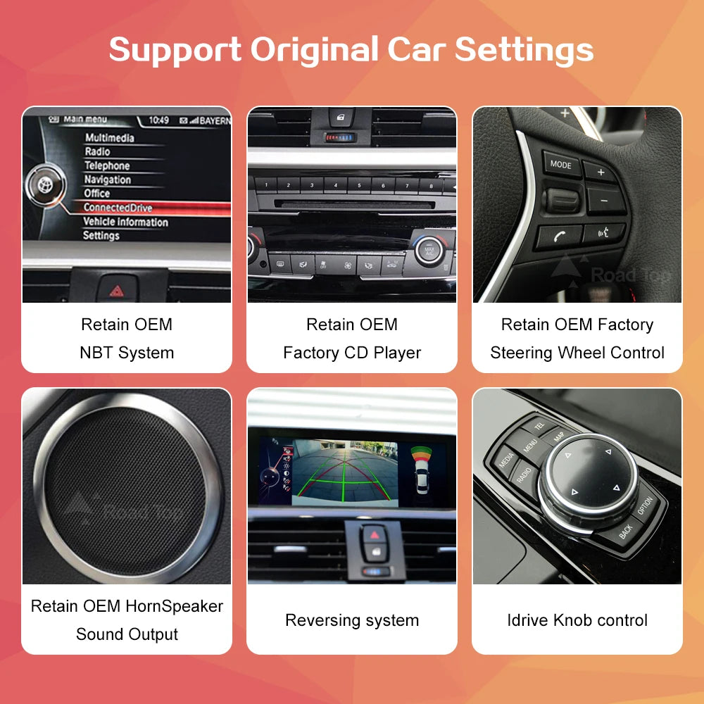 10.25 ''1920*720 Carplay Sem Fio Android Auto Display Multimídia Para BMW Série 3 4 F30 F31 F32 F33 F34 F36 NBT Tela Sensível Ao Toque