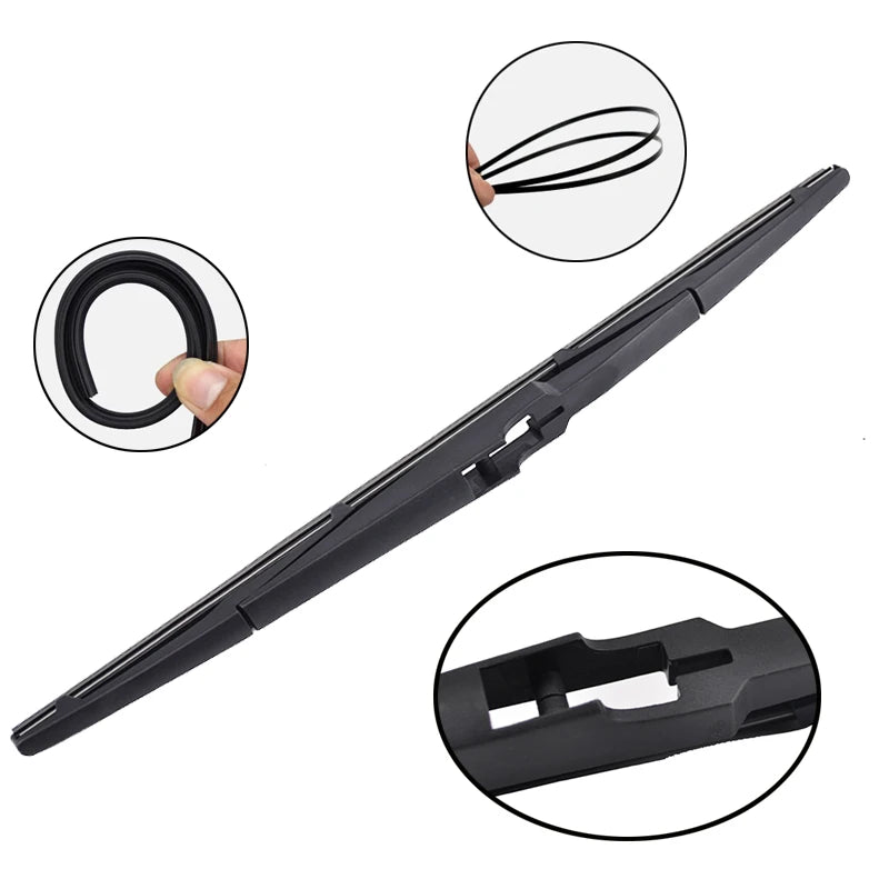 Erick limpador 14 "lâmina de limpador traseiro para opel zafira tourer c 2011 - 2020 pára-brisas limpo porta traseira janela escova de chuva