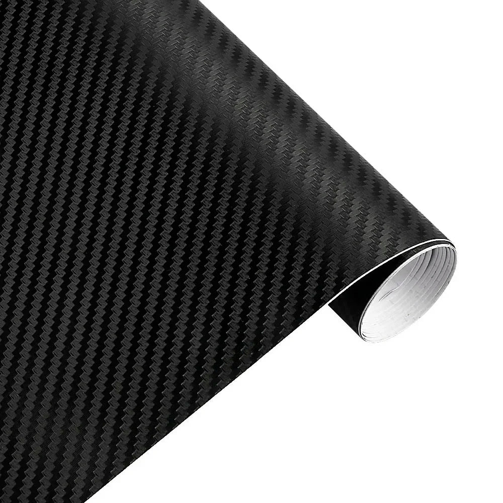 30cm x 127cm 3d fibra de carbono vinil carro envoltório folha rolo filme adesivos de carro e decalque motocicleta estilo automóvel acessórios automóveis