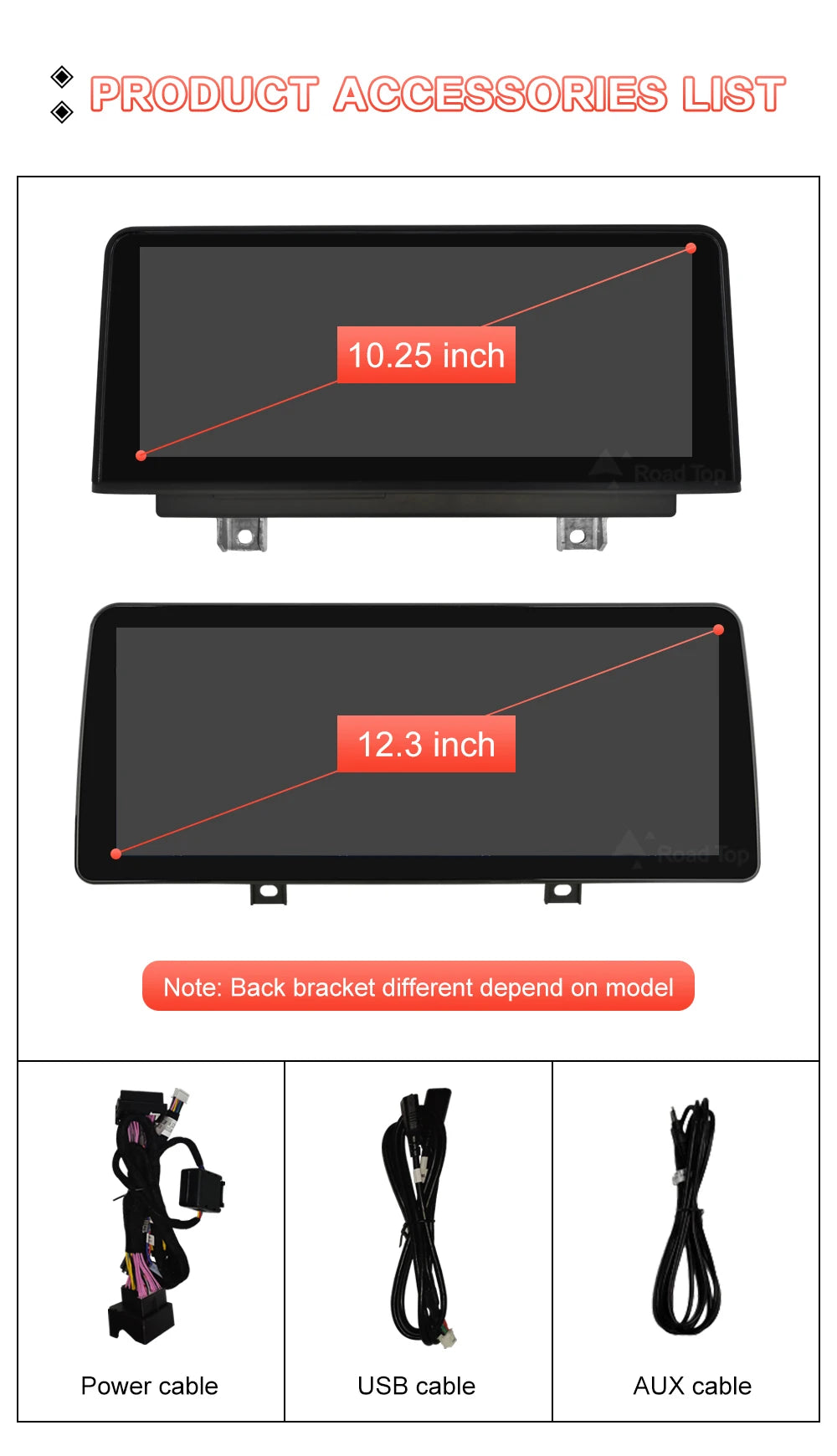 10.25 ''1920*720 Carplay Sem Fio Android Auto Display Multimídia Para BMW Série 3 4 F30 F31 F32 F33 F34 F36 NBT Tela Sensível Ao Toque