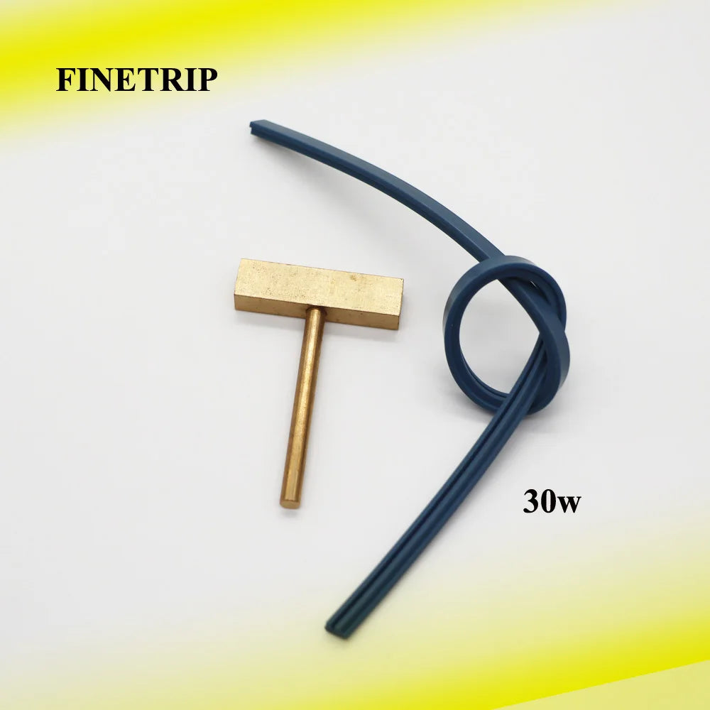 Finetrip 30w 60w 40w ferro de solda t ponta t-cabeça, t-pontas de cobre ou cabo de borracha imprensa quente para o reparo do cabo flexível do pixel da tela lcd