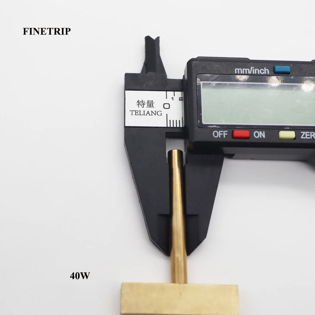 Finetrip 30w 60w 40w ferro de solda t ponta t-cabeça, t-pontas de cobre ou cabo de borracha imprensa quente para o reparo do cabo flexível do pixel da tela lcd