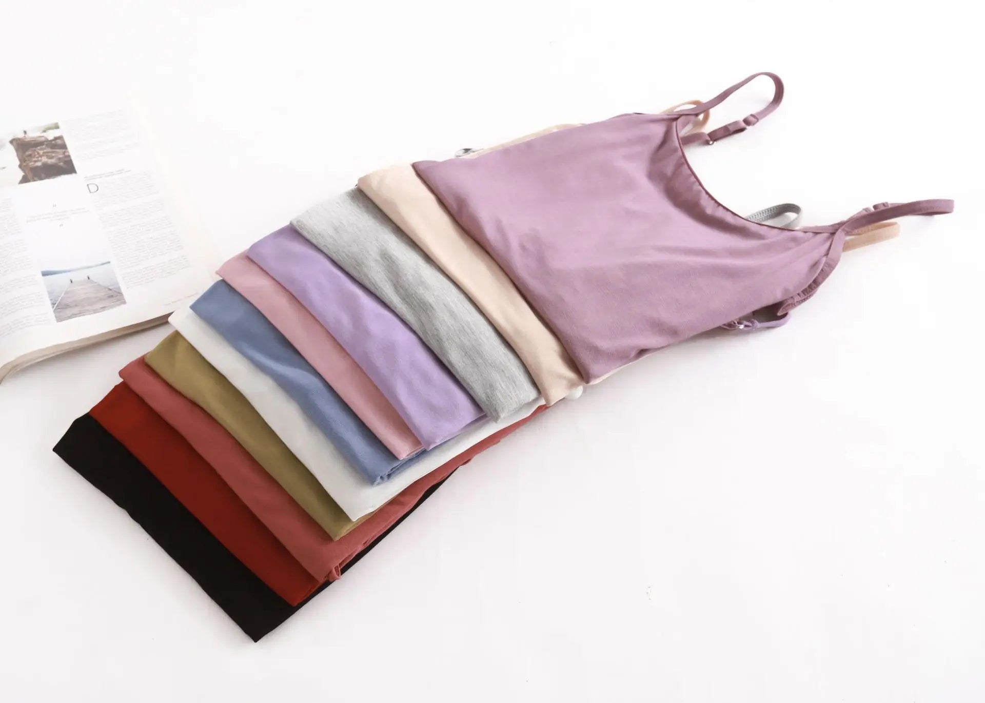 Roupa de pijama modal sexy feminina, tops femininos, roupa de fundo, pijama, vestido de dormir com babados, mais novo, verão