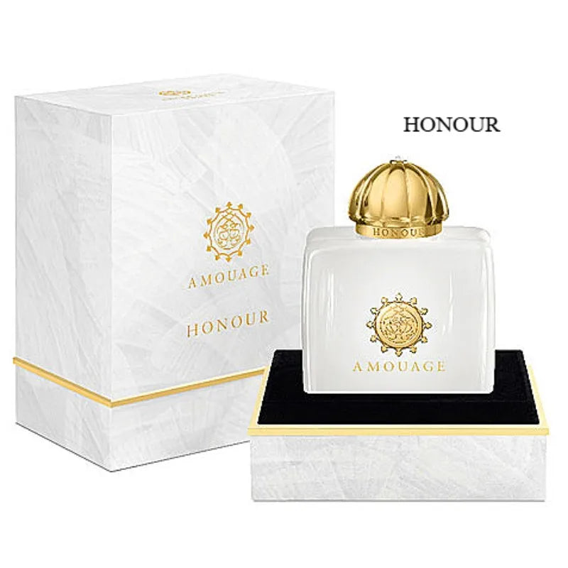 AMOUAGE 100ml Eau De Parfum Unissex Fragrância Oriental de Baunilha Duradoura Fresca Natural Suave Elegante Luxuosa Aroma Exclusivo