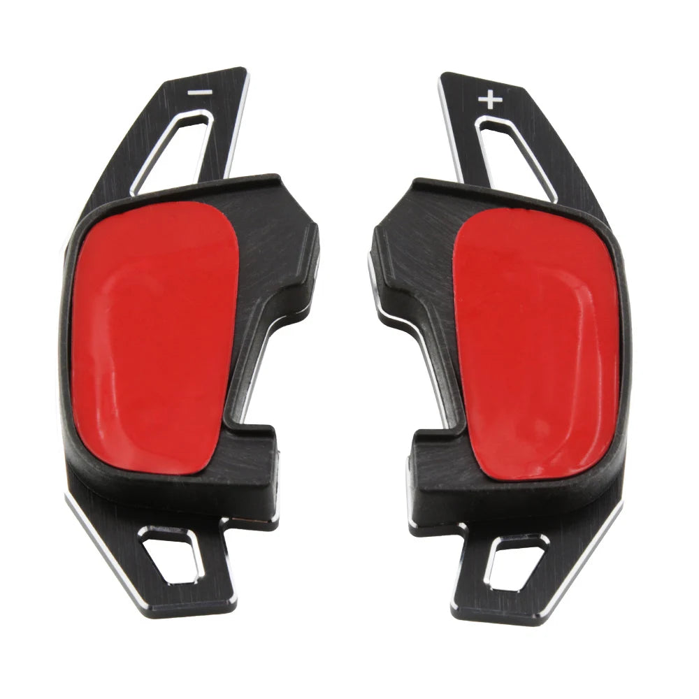 Volante do carro dsg shift pás extensão shifters adesivos para Volkswagen Golf 7 MK7 GTI GTE 2015 2016 2017 Jetta GLI Tiguan R Line 2018 2019 2020 2021 acessórios do carro