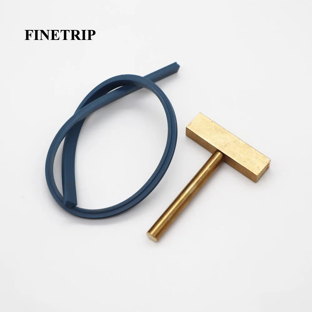 Finetrip 30w 60w 40w ferro de solda t ponta t-cabeça, t-pontas de cobre ou cabo de borracha imprensa quente para o reparo do cabo flexível do pixel da tela lcd