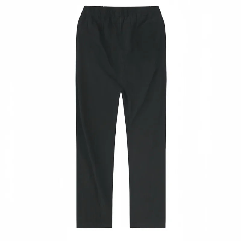 Calças de Algodão e Linho Masculinas, Novas Calças de Linho Respiráveis para o Outono, Tamanhos S-5XL