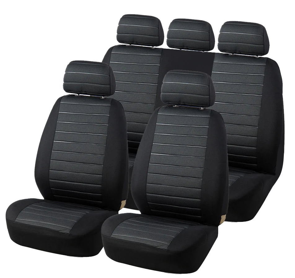 Capas de assento dianteiro AUTOYOUTH compatíveis com airbag, ajuste universal para a maioria dos carros e SUVs, acessórios para carros, capa de assento para Toyota, 3 cores