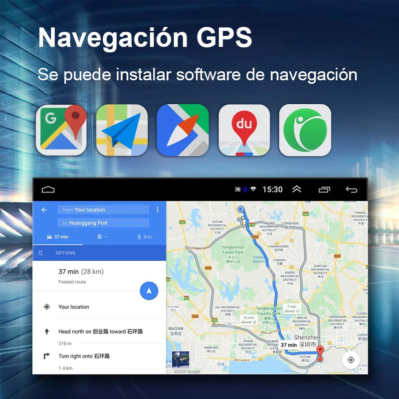 Rádio multimídia para carro com GPS Android player Universal, Carplay, Wifi, para Volkswagen Golf 5, 6, Polo, Passat B6, B7, CC, Skoda