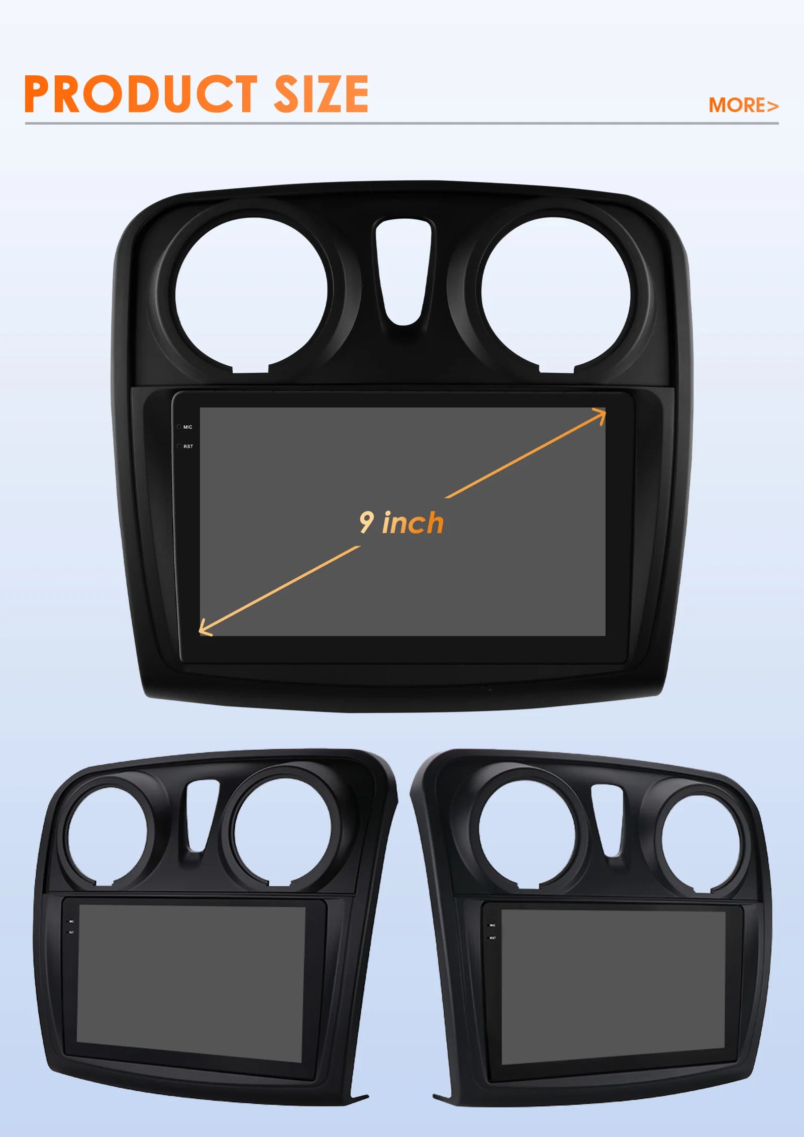 Rádio Android Auto Hizpo para Renault Logan 2 2012-2019 Sandero 2 2014-2019 4G Multimídia Automotiva GPS 2 din Estéreo CarPlay WIFI DSP