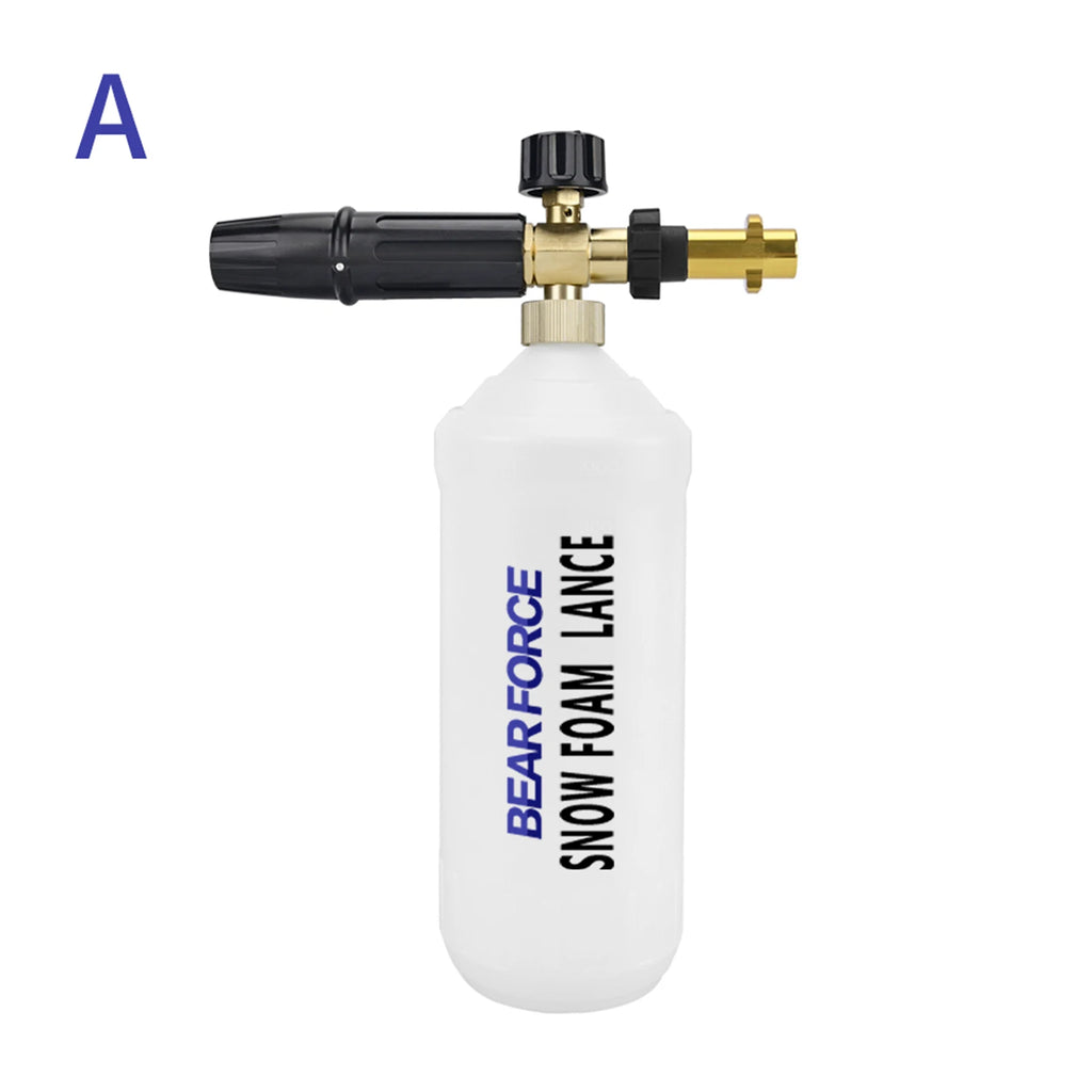 Gerador de espuma canhão de espuma bocal lavagem de espuma do carro para karcher k2 k3 k4 k5 k6 k7 tornado arma lavadora de alta pressão lavadora de carro