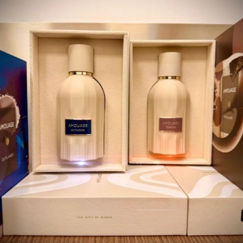 AMOUAGE 100ml Eau De Parfum Unissex Fragrância Oriental de Baunilha Duradoura Fresca Natural Suave Elegante Luxuosa Aroma Exclusivo