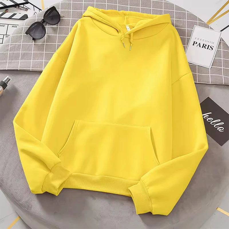 2025 branco hoodies das mulheres dos homens outono manga longa pulôver topos casual bolso hoodies unisex exterior solto esporte wear