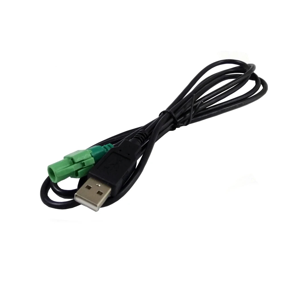 Biurlink unidade central de rádio cabo USB adaptador de transferência USB para VW BMW CD player soquete de 4 pinos
